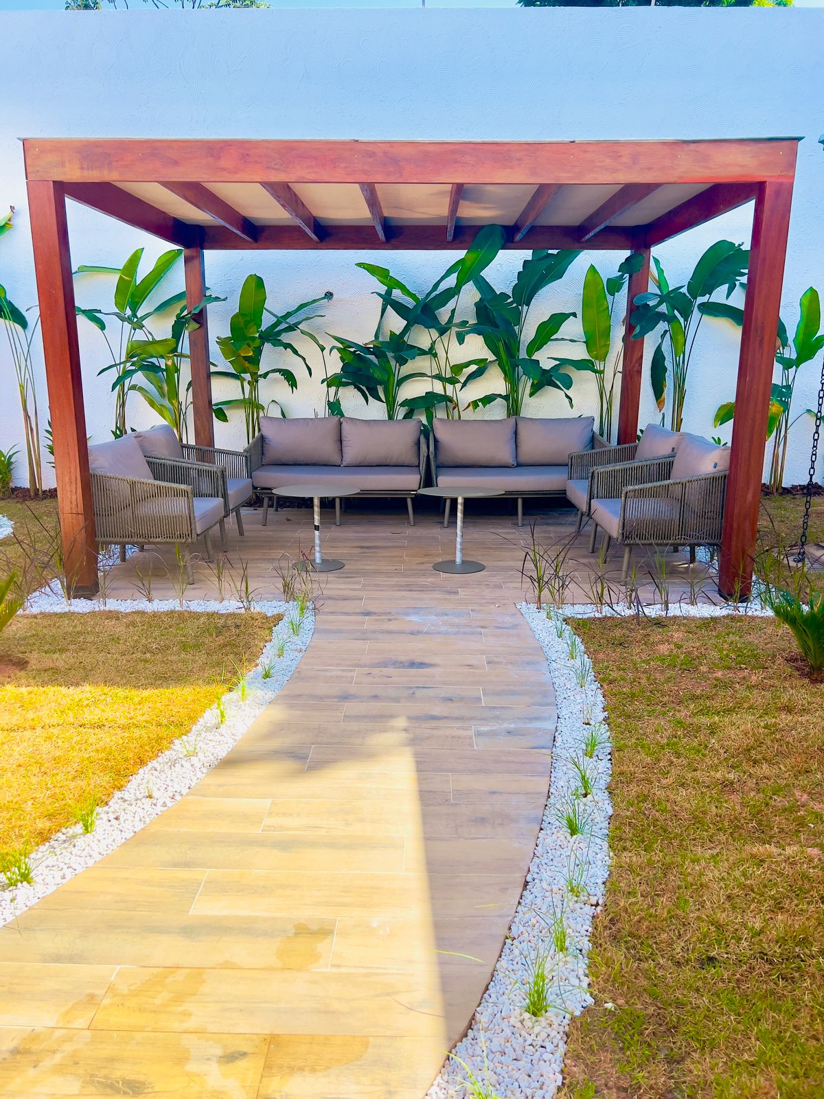 Espaços arborizados